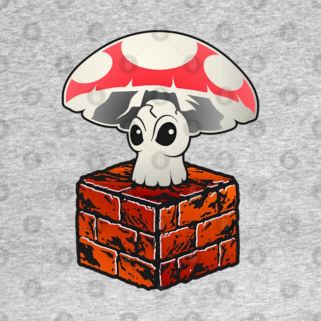 Contemporary Super Mushroom by BuzzArt
